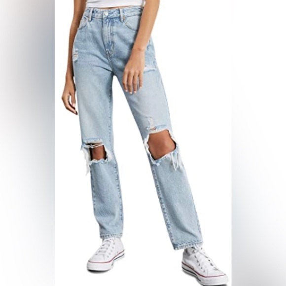 PacSun Denim - PacSun Distressed Mom Jeans, Size 22, Regular Length